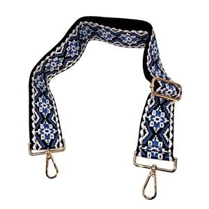 Goldtone Buckles 30.5"smallest -+ extra 20" expansion 1.5" Wide  Crossbody Strap